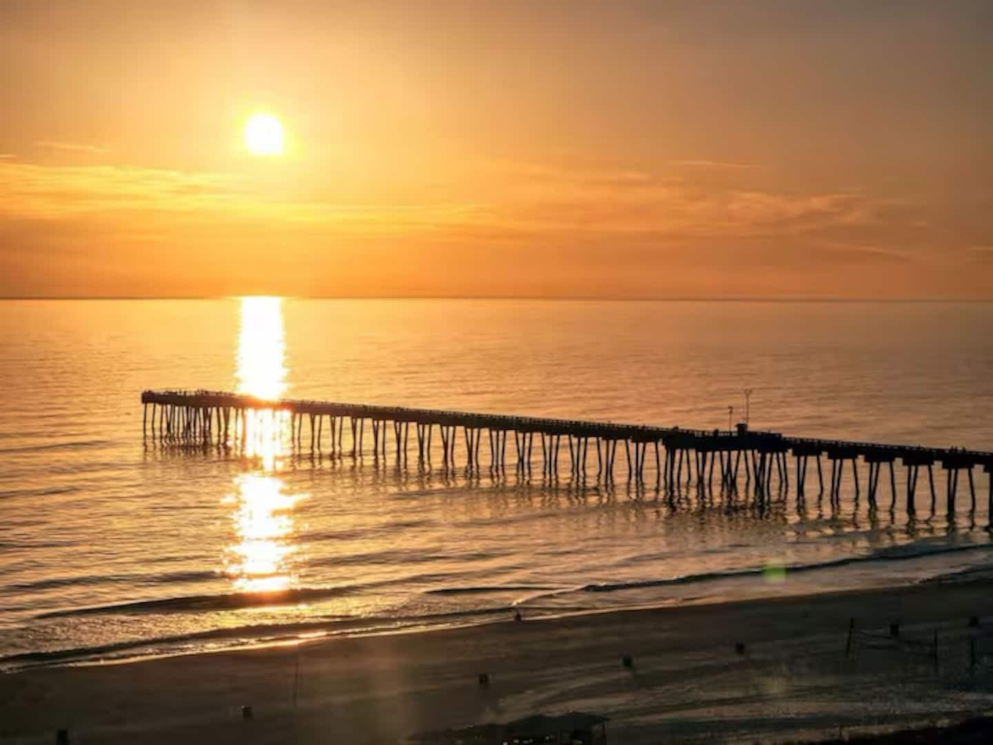 Sunset over the Gulf